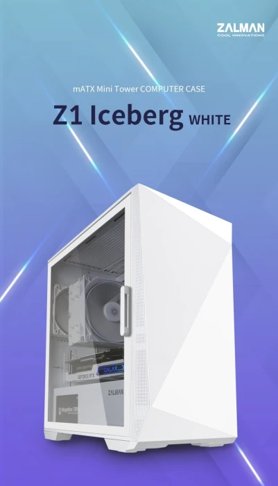 Zalman Z1 Iceberg White