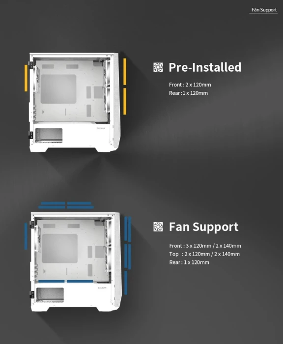 Zalman Z1 Iceberg White