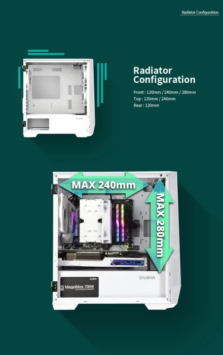 Zalman Z1 Iceberg White