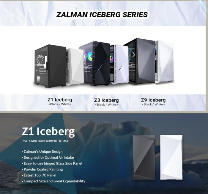 Zalman Z1 Iceberg Black