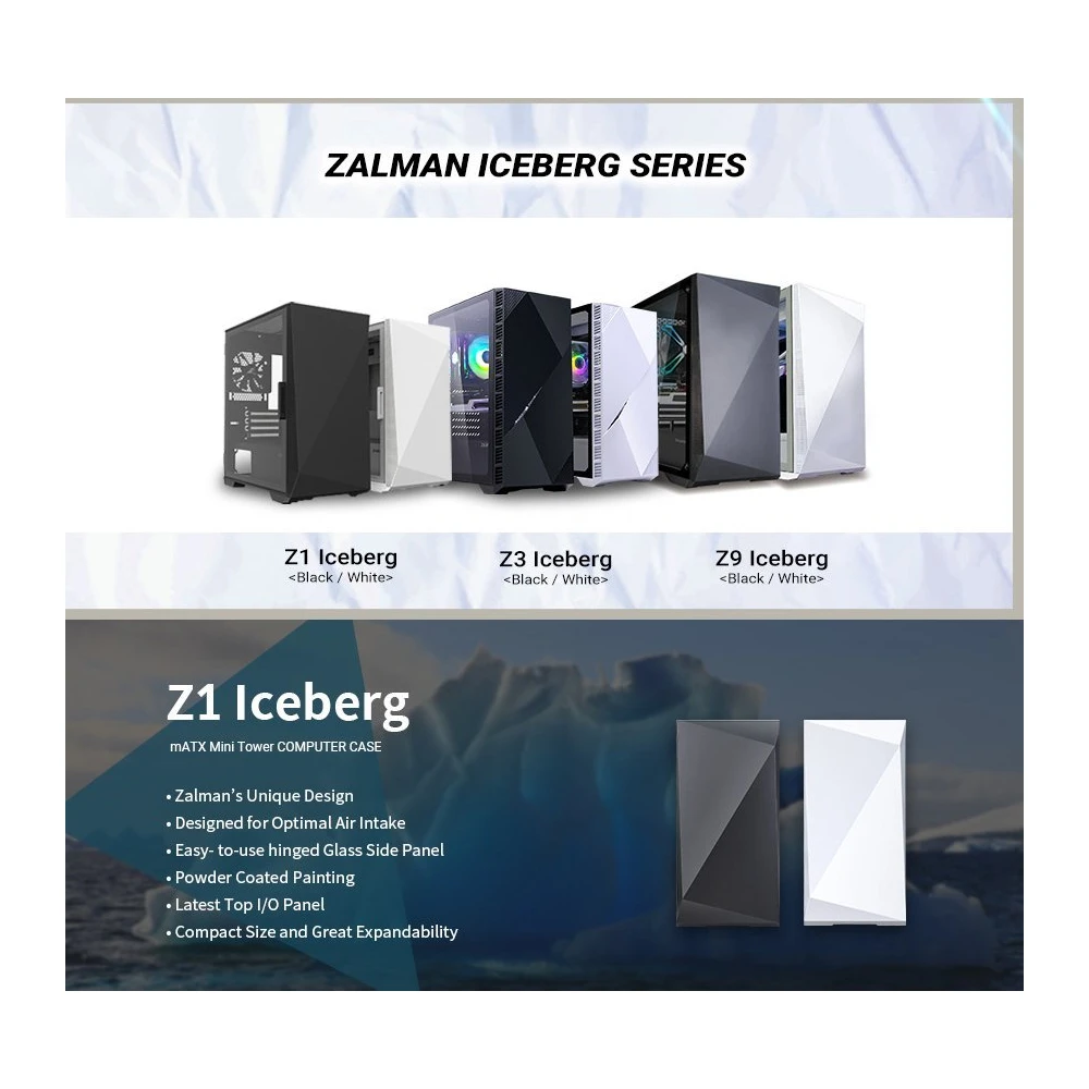 Zalman Z1 Iceberg Black