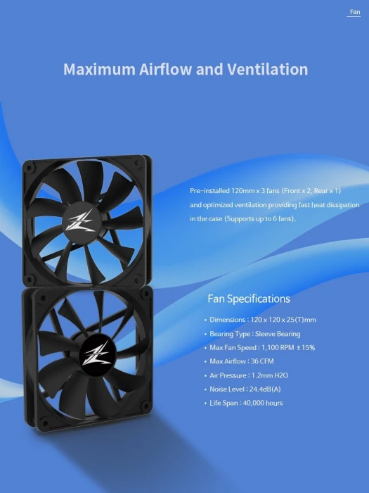 Zalman Z1 Iceberg Black