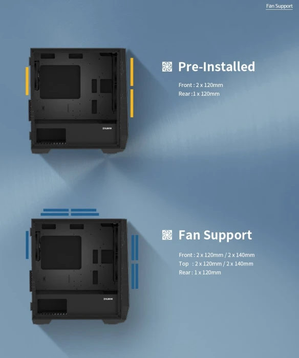 Zalman Z1 Iceberg Black