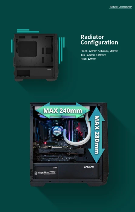 Zalman Z1 Iceberg Black