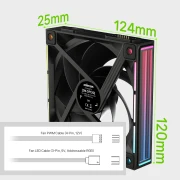 ZALMAN ZM-DF120 - 3in1 Black