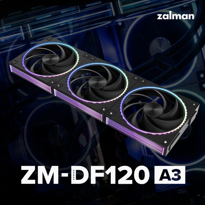 ZALMAN ZM-DF120 - 3in1 Black