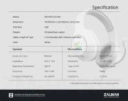 ZALMAN ZM-HPS310 - White