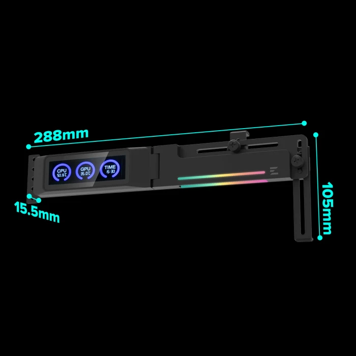 ZALMAN ZM-V3S DS - Black