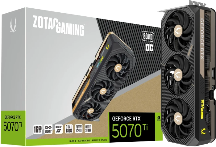 ZOTAC RTX 5070 Ti SOLID OC 16GB