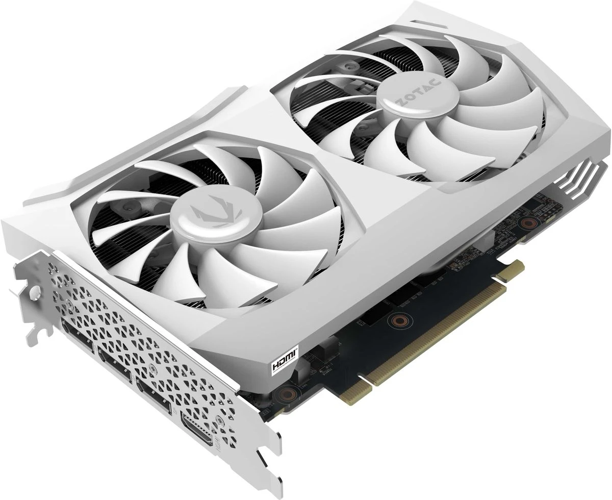 ZOTAC GAMING GeForce RTX 3060 Ti Twin Edge 8GB GDDR6X White Edition